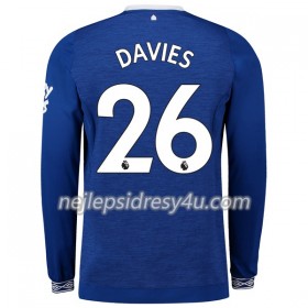 Fotbalový Dres Everton Davies 26 Domácí 2018/19 Dlouhý Rukáv